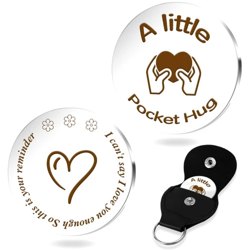 Tamnioa Pocket Hug Token Inspirational Gifts for Women Birthday Gifts for Men Graduation Gifts for Her Him Thank You Gifts