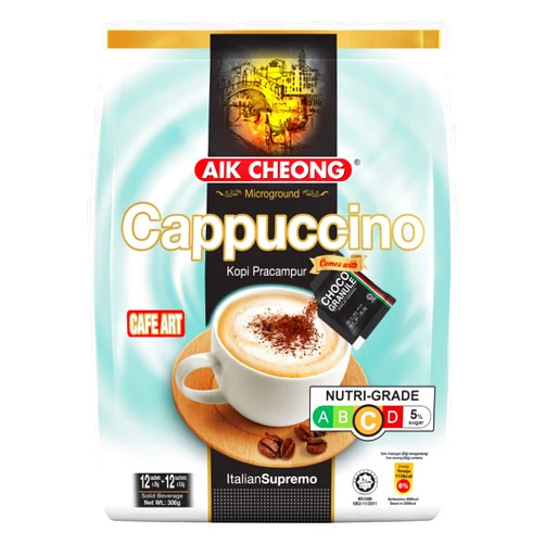 Aik Cheong Cappuccino Silkly Smooth(12 Sachets)