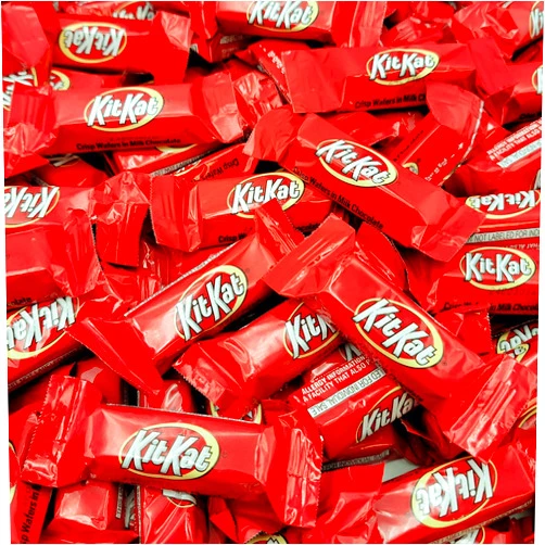 Sweetsome KitKat Miniatures Chocolate Candy - Bite-Sized Milk Chocolate Wafers - Individually Wrapped - Bulk Pack - 4 Pound (Pack of 1)