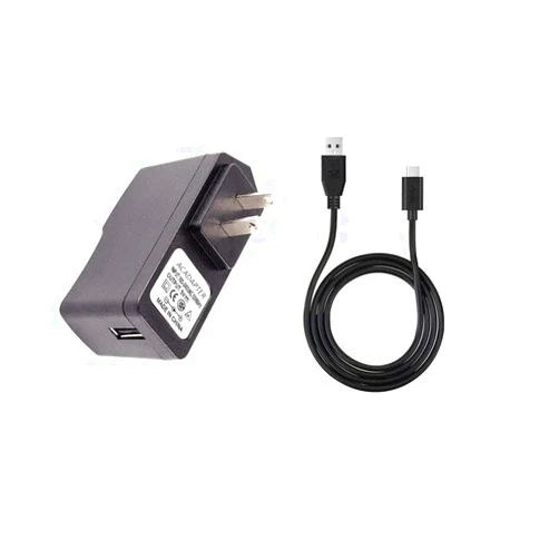 Kircuit 5V AC/DC Adapter Compatible with TPyesss Model BA-02 BA02 7.4V 5000mAh 7.4VDC 5Ah Li-ion Battery 80W Wireless Portable Bluetooth PA Party Speaker USB-C DC5V 2A 5VDC Power Supply Cord Charger