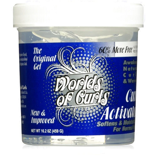 Worlds Of Curls, Curl Activator Regular Gel, 16.2 Ounce