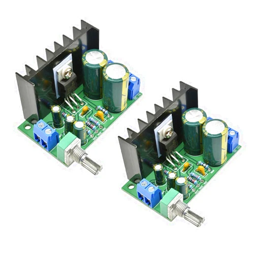 HiLetgo 2pcs TDA2050 Mono Audio Amplifier Module Digital Mono Amplifier Board AMP DC/AC 5-24V Output 5W-120W for Speaker