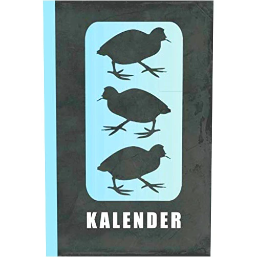Flodee's Wachtelzucht Kalenderbuch Kalender: Wachtel Zwergwachtel Legewachtel Geschenk (Wachtel Zubehör) (German Edition)