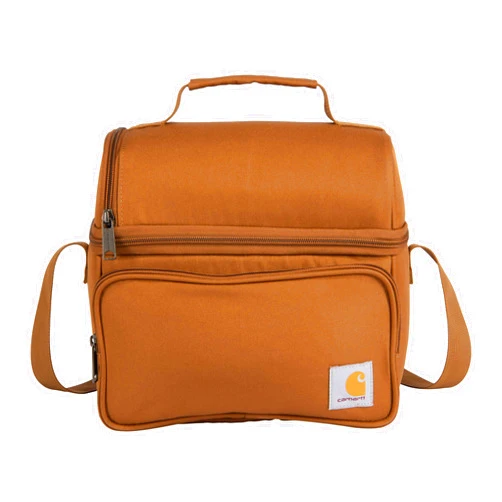 Carhartt Camping Cooler, Worksite Lunchbox, Soft Shell Cooler for Construction Sites, Work and Everyday Use Cooler, Carhartt Brown