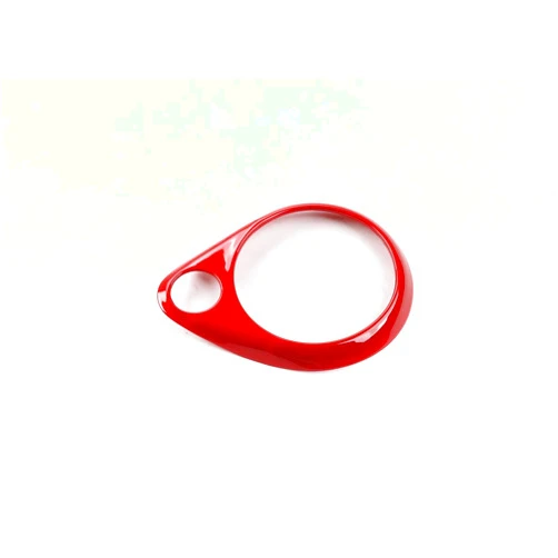 Nicebee ABS Car Central Control Dashboard Speaker Trim Cover for Jeep Grand Cherokee 2011 Up (Red)