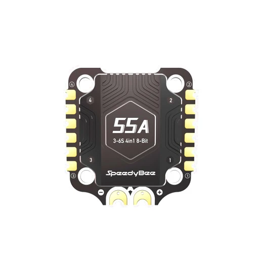 SPEEDY BEE SpeedyBee F405 V4 BLS 55A 30x30 4in1 ESC Board: 3-6S Supported for Speedybee F405 V4 FPV Drone Flight Controller FC Stack
