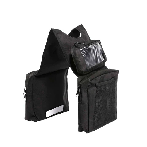ALAVENTE ATV UTV Tank-Top Saddle Bag - Motorcycle Tank Bag - Snowmobiles ATV Tank Top Saddle Bag Waterproof - for Yamaha Suzuki Kawasaki Harley (ATV Bag Black)