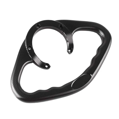 Luckmart Passenger Gas Tank Bar Grip Handlebar 5 Holes Compatible for Yamaha R1 R6 FZ1 FZ6R FZ28 FZ-09 MT09 M7-07 YZR750 YSR50 YZF600 YZF1000 Black