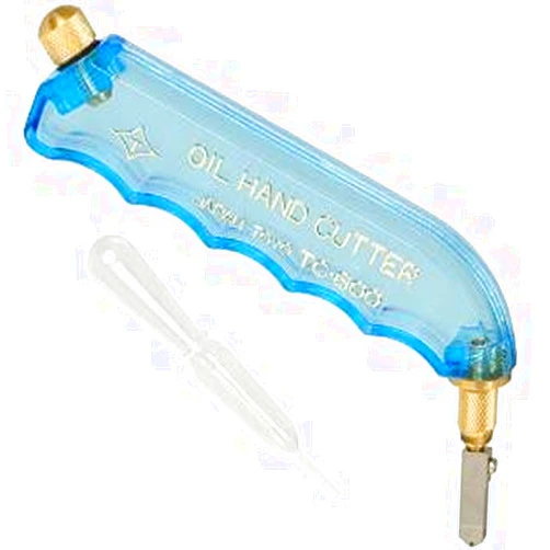 Toyo Pistol Grip Glass Cutter, Assorted Colors