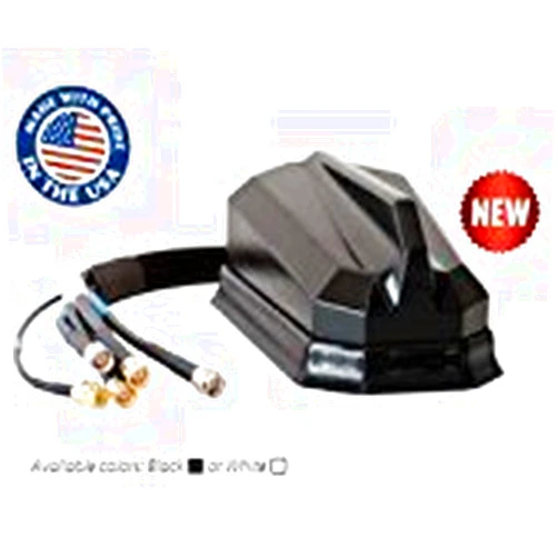 AntennaPlus AirGain AntennaPlus CradlePoint 5-1 MIMO LTE/Cellular/PCS/GPS/2 WiFi Combo Antenna with Tread Mount - Black
