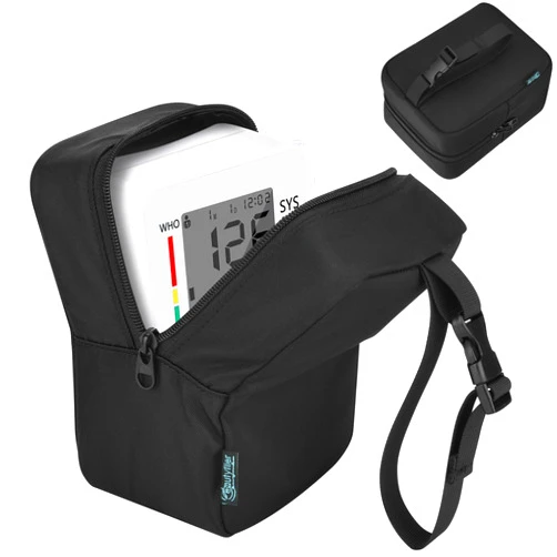 Beautyflier Carrying Case Replacement for iHealth Track Smart Upper Arm Blood Pressure Monitor, Bluetooth Blood Pressure Cuff Machine, Travel Storage Bag (Bag Only)