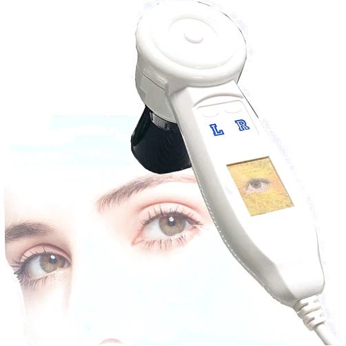 LPLYAA Eye Iris Camera Pixel Iris Detector Iris Camera Hd 1.3 Million Iris Lens and Winxp,Win7,Win8,Win10 Left and Right Lighting Switch High Resolution USB Socket
