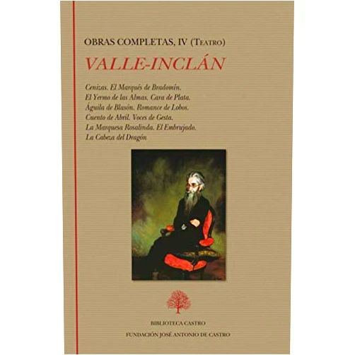 Spanish Edition by Ramón del Valle-Inclán (Author), Francisca Martínez (Author), Margarita Santos Zas (Author), Javier Serrano Alonso (Author), Rosario Mascato Rey (Author) & 2 more Obra Completa Ramón del Valle-Inclán: Cenizas. El Marqués de Bradomín. El Yermo de las Almas. Cara de Plata. Águila de Blasón. Romance de Lobos. ... Rosalinda. El Embrujado. La Cabeza del Dragón