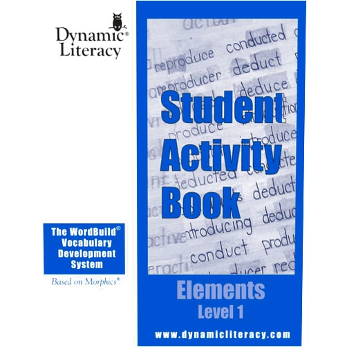 Dr. Thomas H. Estes,Dr. R. David Larrick,Mr. Gerald V. Bailey WordBuild Elements Level I Student Activity Book (Elements Series)