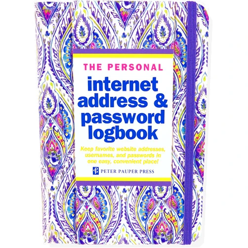 By unknown author (Author) Silk Road Internet Address & Password Logbook by Peter Pauper Press (Creator) (15-May-2015) Hardcover