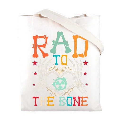 CMNIM Xray Tech Gifts Rad To The Bone Radiology Tote Bag Radiologic Technologist Gifts Rad Tech Tote Bag