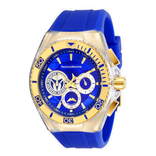 TechnoMarine Men's Cruise California Quartz Watch, Blue, TM-118125
