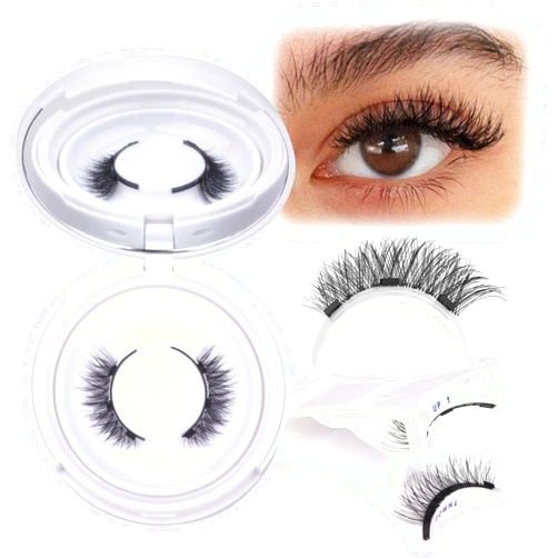 ALICROWN HAIR ALICROWN Magnetic Eyelashes Cat Eye Wispy Lashes Magnetic False Eyelashes with Applicator No Glue Needed Natural Strip Lashes Durable 1 Pair Magnetic Lashes