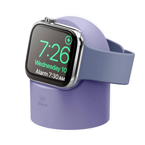 elago W2 Charger Stand Compatible with Apple Watch Series Ultra2/Ultra/10/9/8/7/6/5/4/3/2/1/SE (49mm, 46mm, 45mm, 44mm, 42mm, 41mm, 40mm, 38mm)