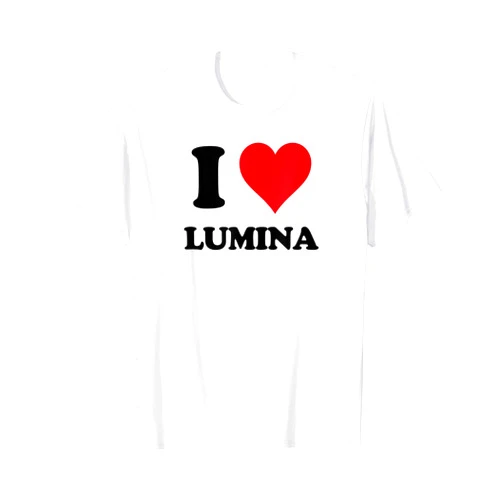 Named Custom Novelty Given Name Valentines Merch I Heart Lumina First Name I Love Personalized Stuff T-Shirt