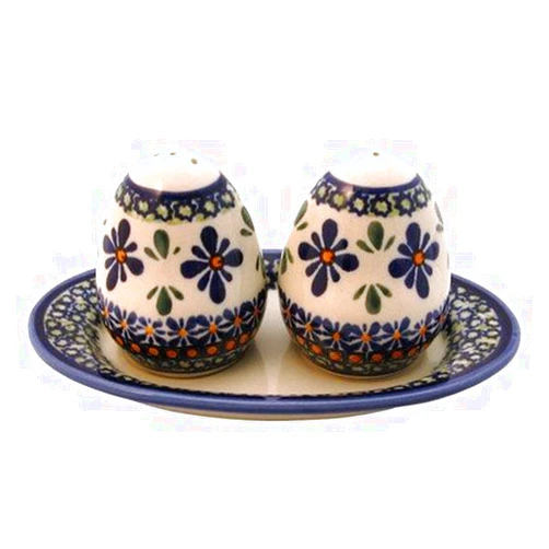 EuroQuest Imports Salt and Pepper Shaker Set- Pattern DU60