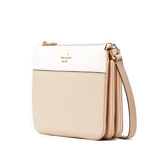 Kate Spade New York kate spade crossbody purse for women Leila triple gusset handbag for women