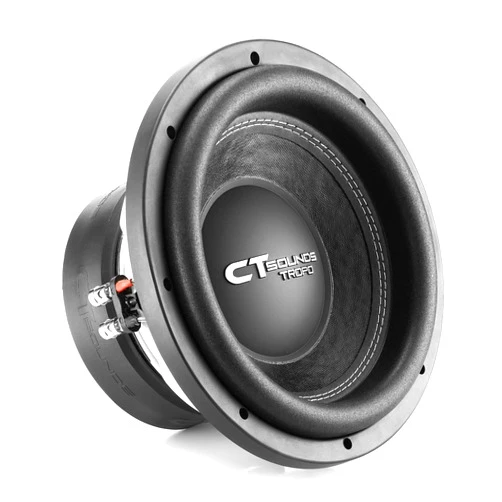 CT Sounds TROPO-10-D2 1300 Watt Max 10 Inch Car Subwoofer Dual 2 Ohm
