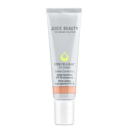 Juice Beauty Stem Cellular CC Cream with Zinc SPF 30, Color-Correcting Face Moisturizer, 1.7 Fl Oz