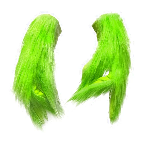 Charmluvee Green Gloves, Halloween Green Monster Gloves, Christmas Cosplay Costume Accessories, Green Hands Party