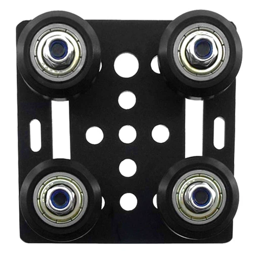 3Dman V Gantry Plate Set V-Wheel for 2020 V-Type Aluminum Profile Wheels for 3D Printers and CNC