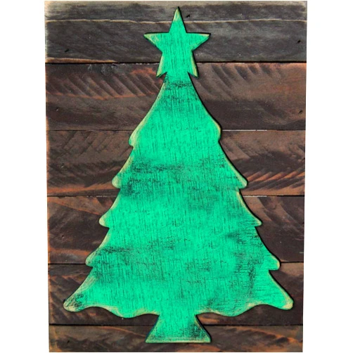 Designocracy 99811-O Wooden Christmas Tree