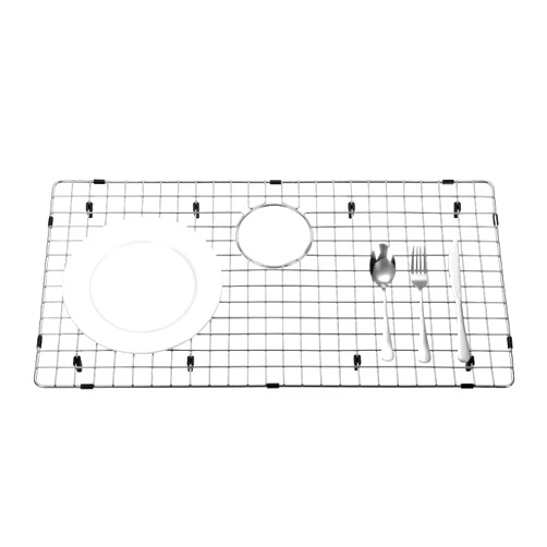 Starstar Sinks Protector Stainless Steel Kitchen Sink Bottom Grid, Rack (29 L x 15 W)