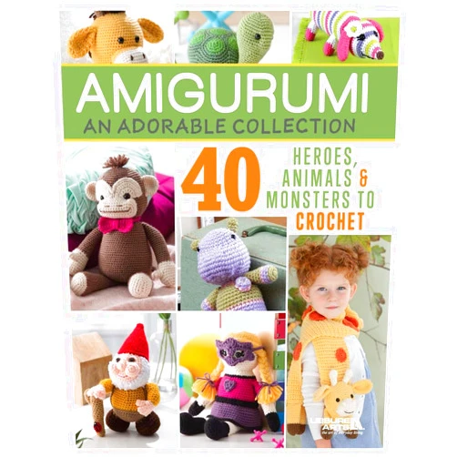 Leisure Arts Amigurumi Adorable Collect Crochet Book, Crochet Pattern Books, Crochet Books Patterns, Crochet Patterns, Crochet Patterns for Beginners