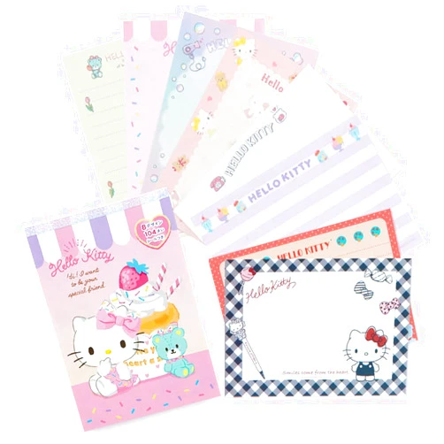 Sanrio 016942 Hello Kitty 8 Design Memo