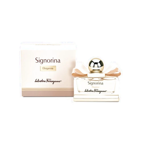 Salvatore Ferragamo Signorina Eleganza Eau de Parfum Spray for Women, 3.4 Ounce