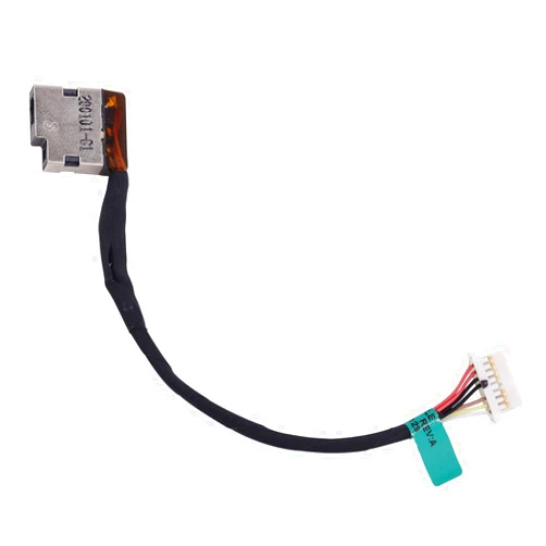 SUNMALL 799736-F57 799736-Y57 DC Jack Power Plug In Charging Port Connector Socket with Wire Cable Harness Compatible with hp 15-AC 15-AC163NR 15-AC063NR 15-AC113CL 15-AC121DX 15-AC161NR series Laptop