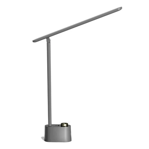 Honeywell HWT-H01 LED Desk Lamp Stepless Dimmable Table Lamp with USB A+C Dual Charging Port Eye-Caring Foldable Desk Light with 3 Color Modes for Home Office Bedroom Reading Study Sunturalux (Gray)