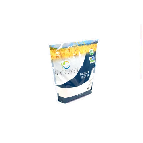 Early Morning Harvest Organic Bread Flour - Made from Organic, Non-GMO Whole Wheat - Stone Ground Bread Flour for Baking and Cooking, Whole Grain, Certified Organic GMO free Unbleached Bread Flour