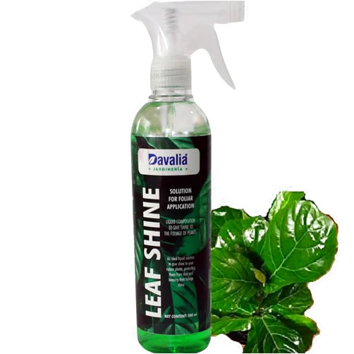 DAVALIA Leaf Shine Spray for Indoor Plants-Ready to Use for Instant and Natural Glow- Premium Quality 17 floz
