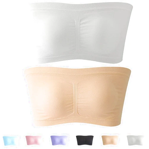 LELEBEAR Skye Bra - Pure Comfort Wireless Strapless Bra, Bandeau Bra with Support, Strapless Bras for Women