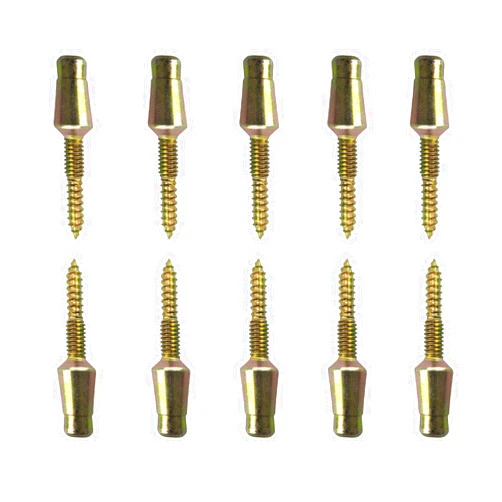 DONFON Door Hinge Safety pin Safety Screw Safety Door Hinge Screw 10 Pieces