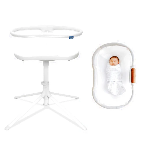 HALO 3.0 BassiNest Soothing Swivel Sleeper and Newborn Insert Bundle