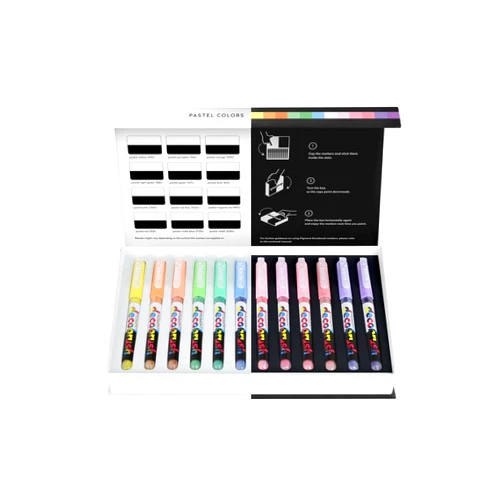 Karin Marker Pastel DECOBRUSH Marker, 1 Count (Pack of 12)