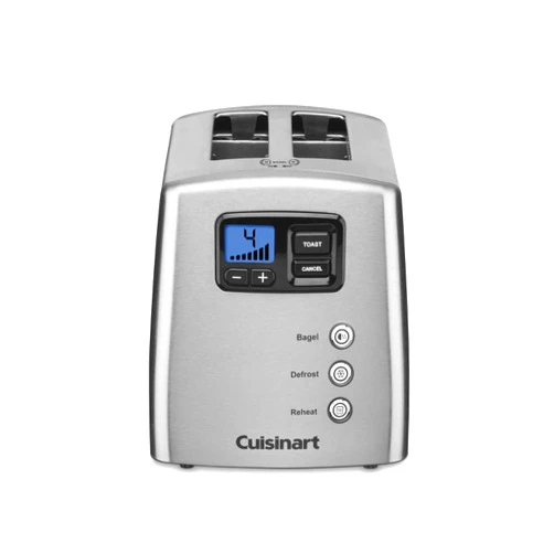 Cuisinart CPT-420 Touch to Toast Leverless 2-Slice Toaster, Brushed Stainless Steel