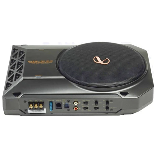 Infinity Basslink SM2- Powered, 8” Underseat Subwoofer with Remote Control