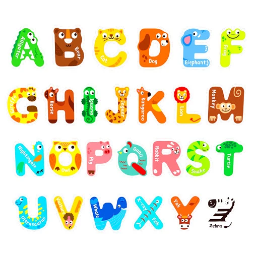 SpriteGru Alphabet Posters, 26 Alphabet Letters Bulletin Board Decor with PET Film Learning Tool Kindergarten Homeschool Supplies for Preschool School & Classroom