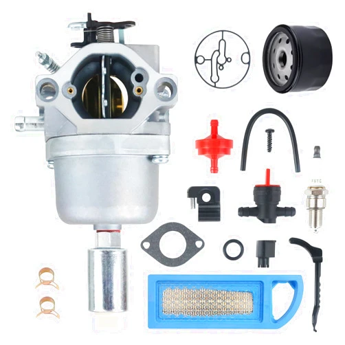 DKIIGAME Carburetor for Briggs & Stratton 799727 698620 794572 287707 287777 28N707 28N777 28P777 28Q777 14HP 15HP 16HP 17HP 17.5 HP 18HP Lawn Mower Engines, Carb with Tune-Up Kit