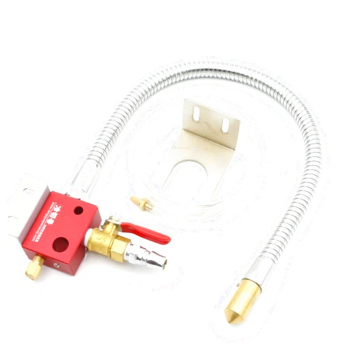 RATTMMOTOR Cutting Cooling Mist Coolant Lubrication Spray System Sprayer Metal Hose for Metal CNC Router Cutting Engraving Lathe Milling Machine
