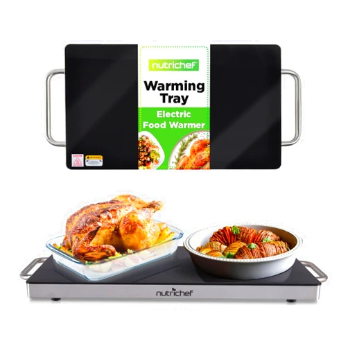 NutriChef Large Electric Warming Tray | 20
