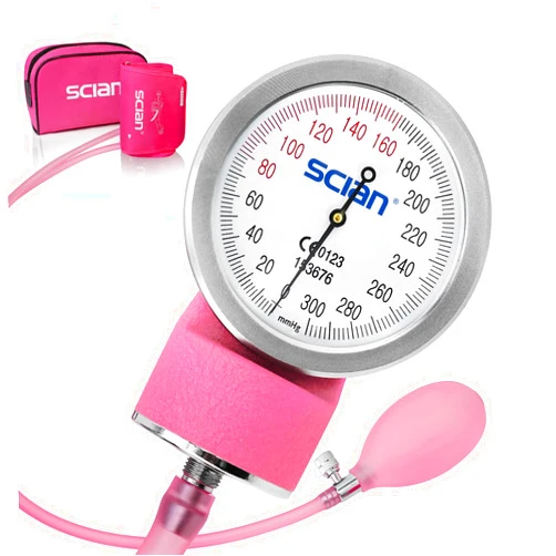 SCIAN Manual Blood Pressure Cuff - Aneroid Sphygmomanometer with European Cuff 8.7-16.5